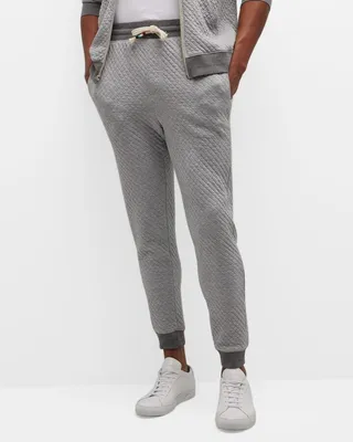 Men's Quilted Jogger Pants