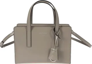 Top Handle Logo Detail Shoulder Bag