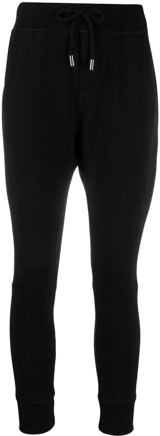 Drawstring Stretch-Fit Track Pants