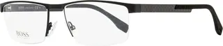 Hugo Boss Men's Carbon Fiber Eyeglasses B0734 KCQ Matte Black 56mm