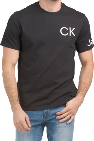 Short Sleeve Hero Logo Crew Neck Tee