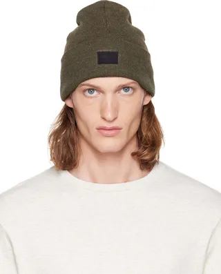 rag & bone Khaki Collin Beanie