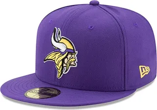 Men's Purple Minnesota Vikings Omaha 59FIFTY Fitted Hat