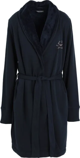 Dressing Gown Or Bathrobe Midnight Blue