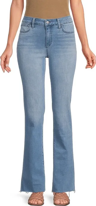 Mid-Rise Bootcut Jeans