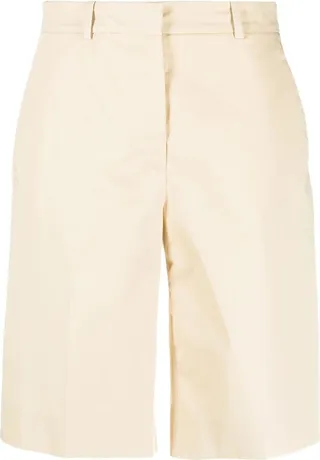 Twill-Weave Cotton Shorts