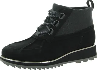 Nolan Womens Leather Waterproof Combat & Lace-up Boots