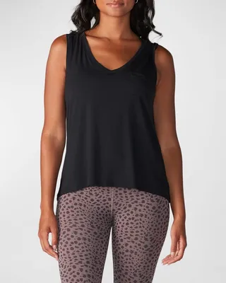 Flowy V-Neck Tank Top