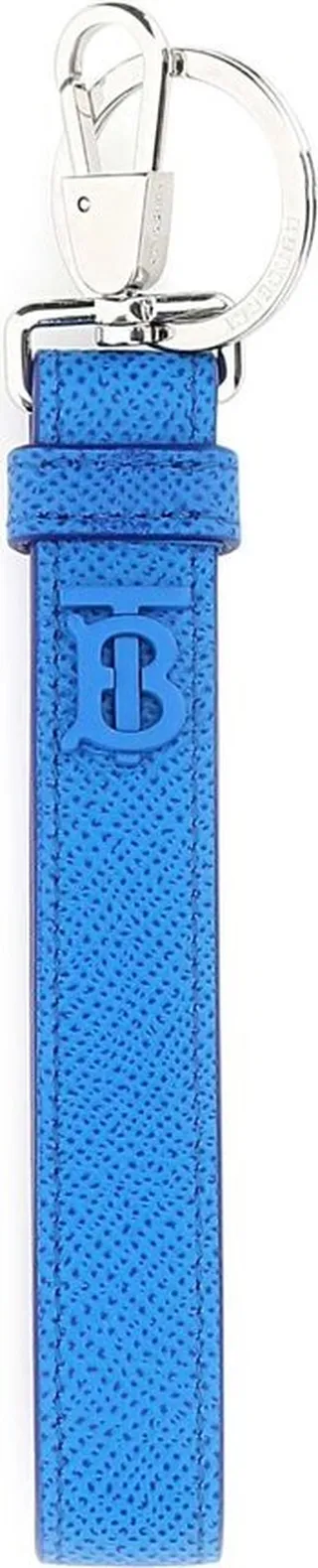 Burberry Monogram Logo-Plaque Keychain