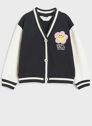 Kids Printed Cardigan