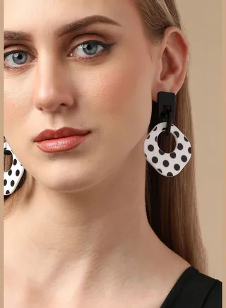 Gold Plated Party Designer Drop Earring For Women