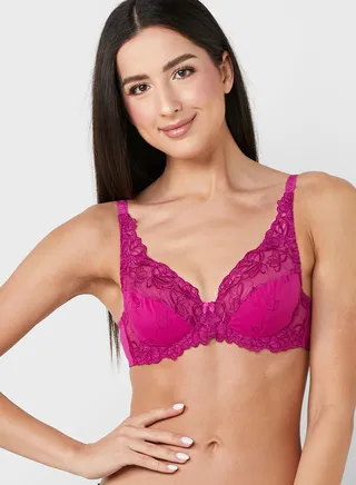 Plunge Neck Bra