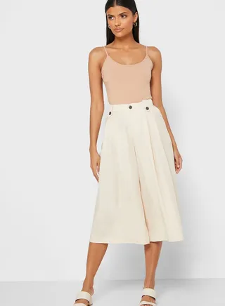Crop Wide Leg Pants