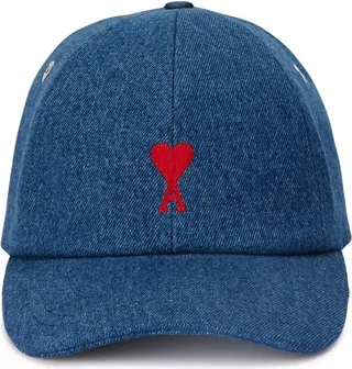 Blue Ami De Coeur Denim Cap