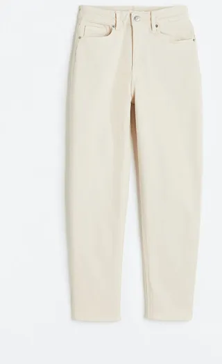 Slim Mom High Ankle Jeans