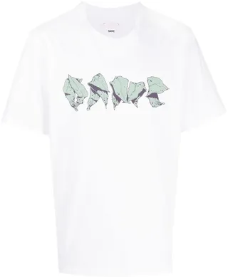 logo-print cotton T-shirt