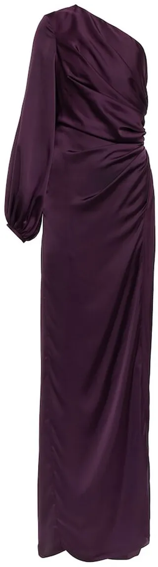 Helena one-shoulder maxi dress