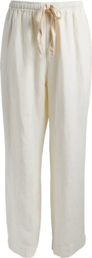 Commas Linen Wide-Leg Trousers