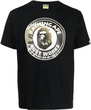 logo-print short-sleeved T-shirt