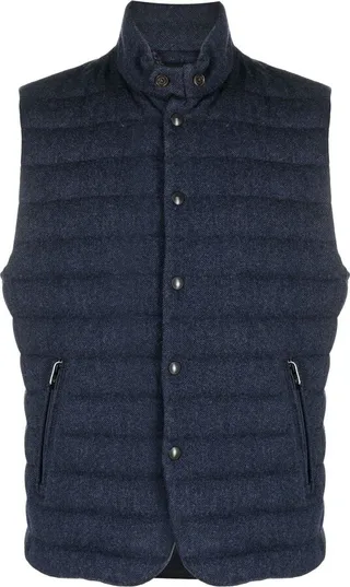 Whitwell tweed down waistcoat