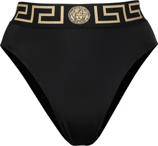 VERSACE- Greca Detail Bikini Bottoms
