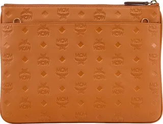 Klara Monogram Leather Crossbody Pouch