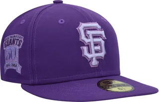 Men's New Era Purple San Francisco Giants Lavender Undervisor 59Fifty Fitted Hat