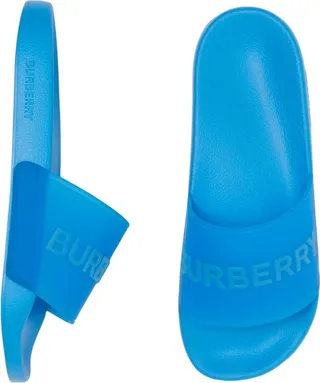 Burberry Embossed Logo Furley Slides
