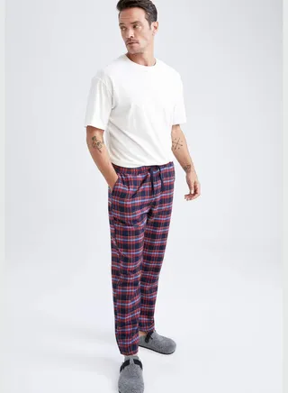 Man Regular Fit Homewear Woven Bottoms