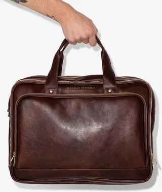 Brown Leather Briefcase