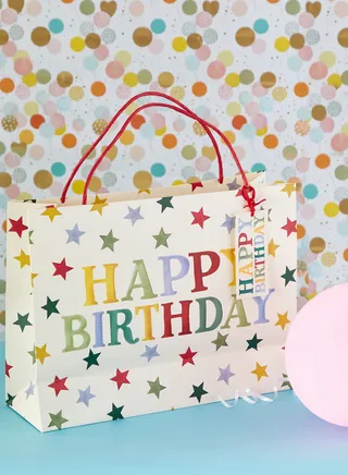 Happy Birthday Large Gift Bag