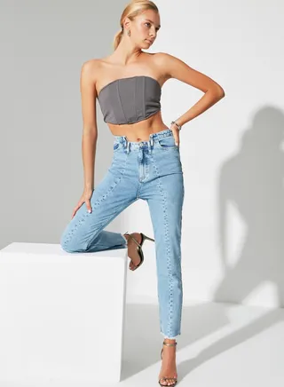 High Waist Jeans