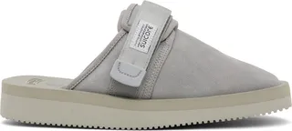 Suicoke Gray ZAVO-VS Slippers
