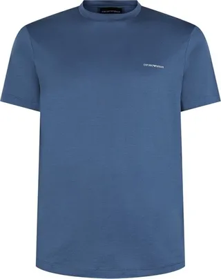 Emporio Armani Logo Printed Crewneck T-Shirt