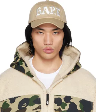BAPE Beige Panel Cap