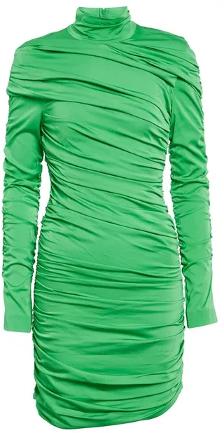 Ruched minidress