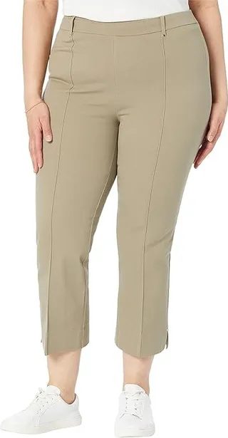 Lysse Amanda Bootcut Crop (Deep Khaki) Women's Casual Pants