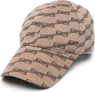 Monogram-Print Cap