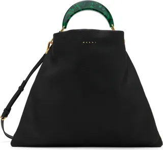 Marni Black Medium Venice Tote