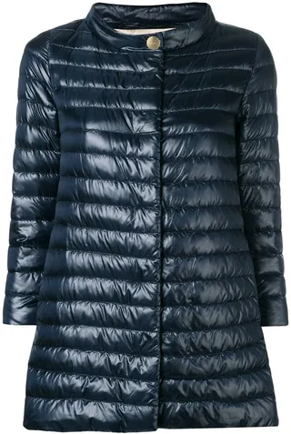 Funnel Neck Padded Jacket