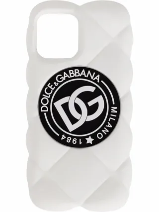 DG logo quilted iPhone 12 Pro Max cover