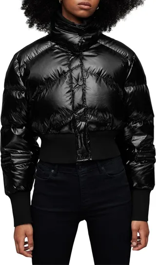 Navie Crop Down Puffer Jacket