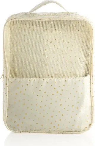 Shiraleah Alba Travel Shoe Bag - White