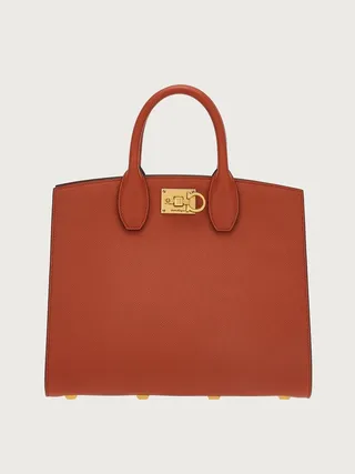 Ferragamo Women Ferragamo Studio Box bag (M) Red