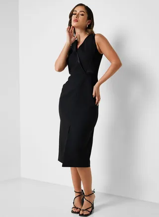 Wrap Detail Dress