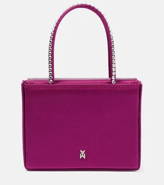Superamini Gilda embellished satin tote bag
