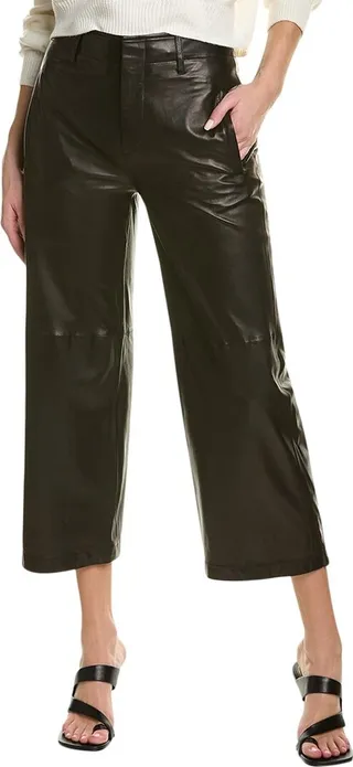Rag & Bone Dylan Cropped Leather Pant