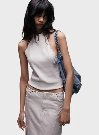 Halter Open Back Top