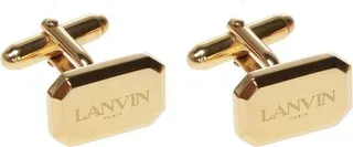 Lanvin Logo Embossed Cufflinks