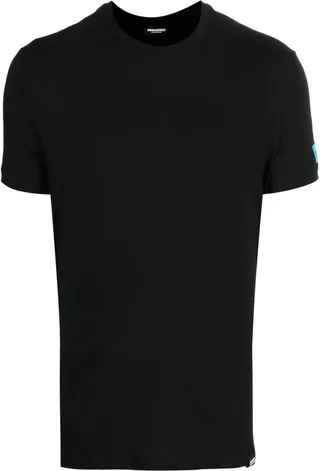 logo-patch detail T-shirt